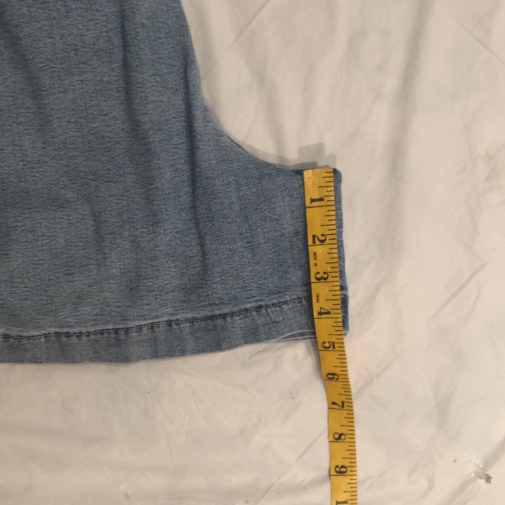 Gloria Vanderbilt Demin Jean Shorts size 14 - Picture 13 of 16